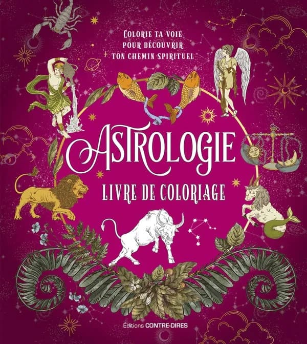 Astrologie : livre de coloriage