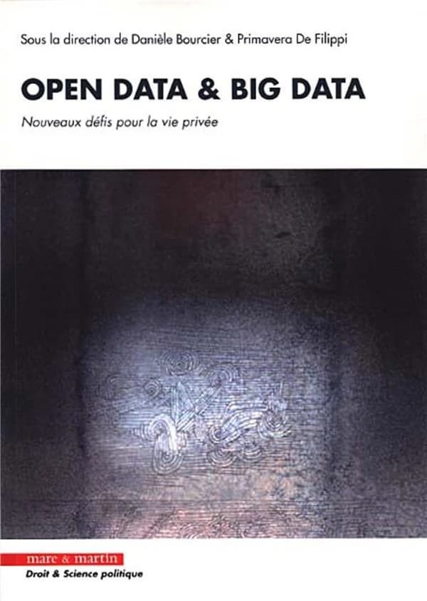 Open data & big data : nouveaux défis pour la vie privée