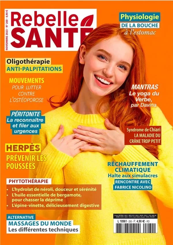 Revue rebelle santé n.260 : Novembre 2023