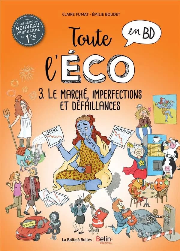 Toute l'éco en BD. 3, Le marché, imperfections et défaillances