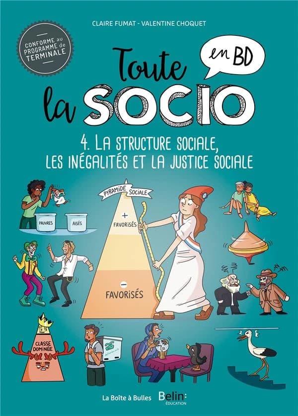 Toute la socio en BD. 4, Structure sociale, inégalités et justice sociale