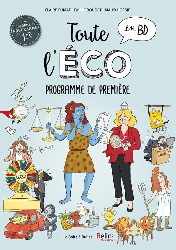Toute l'éco en BD : programme de première