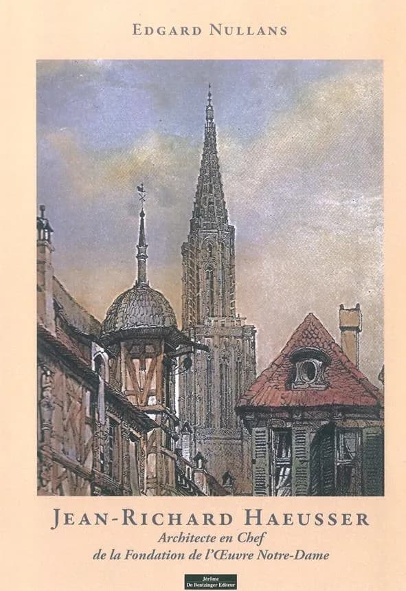 Jean-Richard Haeusser, architecte en chef de la Fondation de l'Oeuvre Notre-Dame
