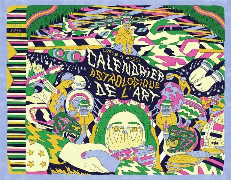 Calendrier astrologie de l'art (édition 2018)