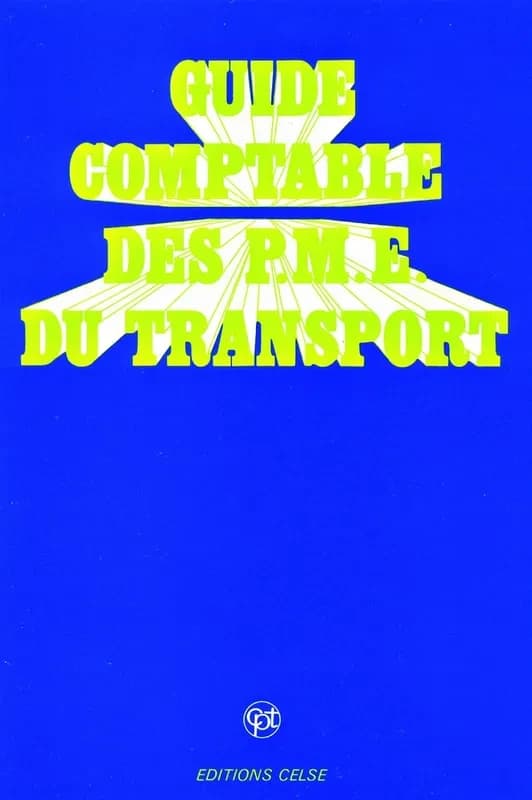 Guide comptable des pme du transport
