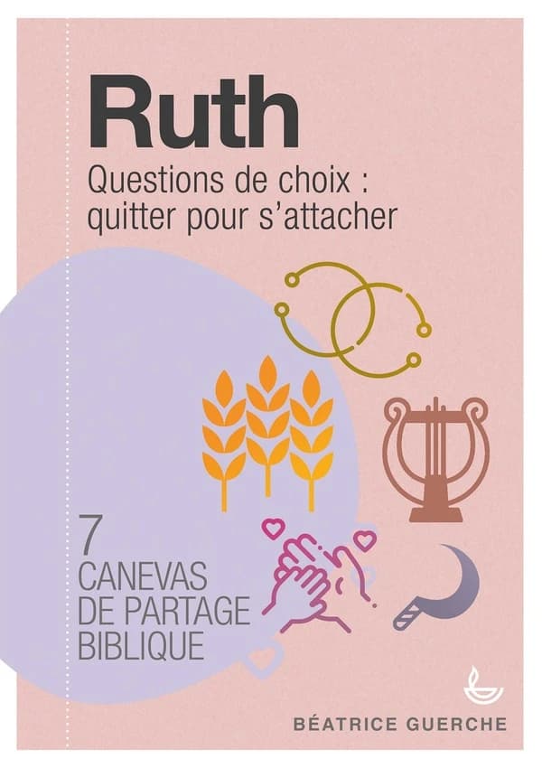 7 canevas de partage biblique ; Ruth ; questions de choix : quitter pour s'attacher