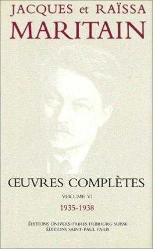 Œuvres complètes. 6, [1935-1938]