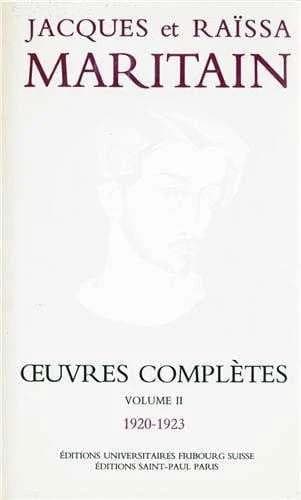 Œuvres complètes. 2, Œuvres de Jacques Maritain