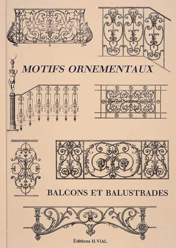 Motifs ornementaux. Balcons et balustrades