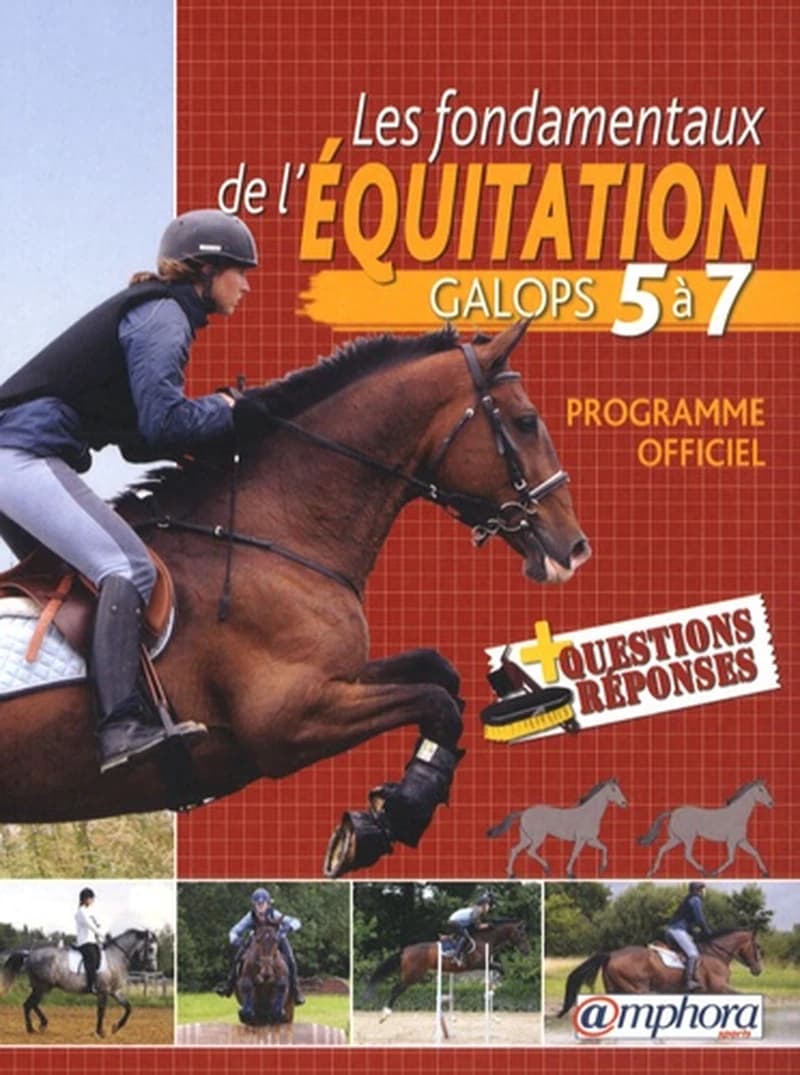 Les fondamentaux de l'équitation : galops 5 à 7 : programme officiel