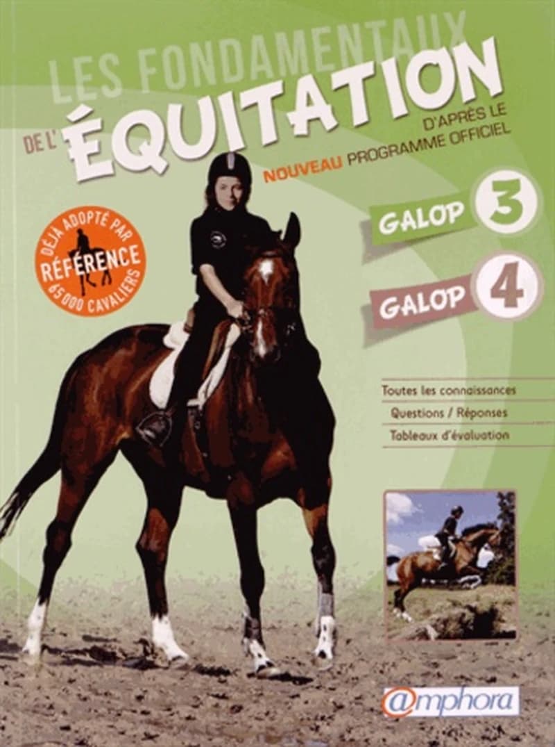 Les fondamentaux de l'équitation : d'après le nouveau programme officiel : galop 3, galop 4...