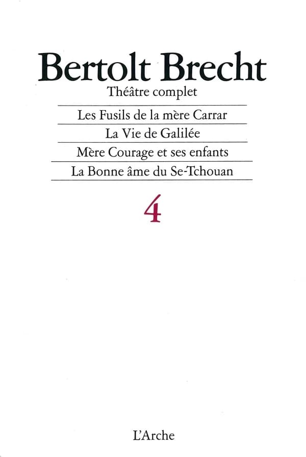 Théâtre complet tome4, 1937-1940