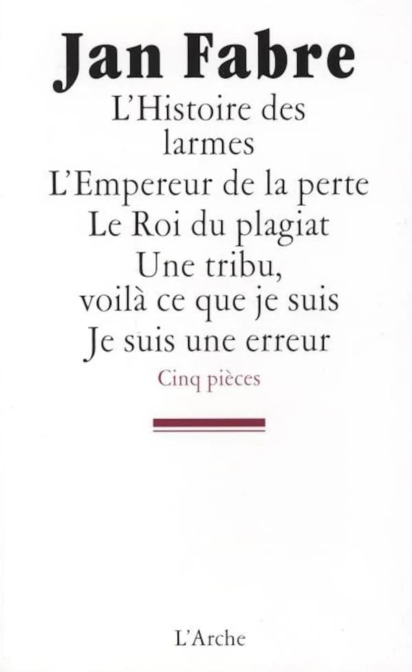 L'histoire des larmes ; L'empereur de la perte ; Le roi du plagiat ; Une tribu, voilà ce que je suis ; Je suis une erreur
