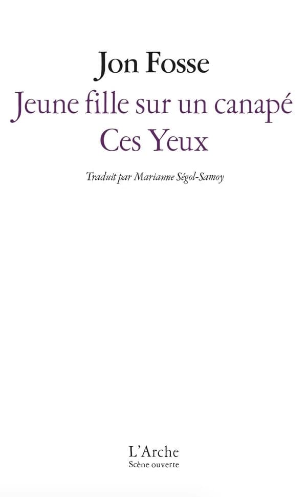 Jeune fille sur un canapé ; Ces yeux