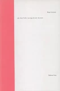 Qui dans l'ordre au rouge du soir des mots