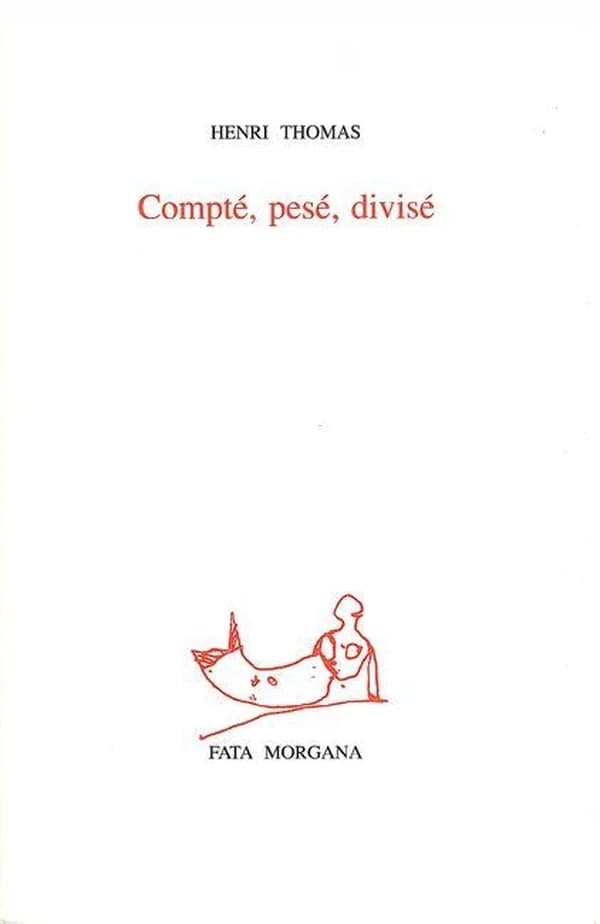 Compté, pesé, divisé