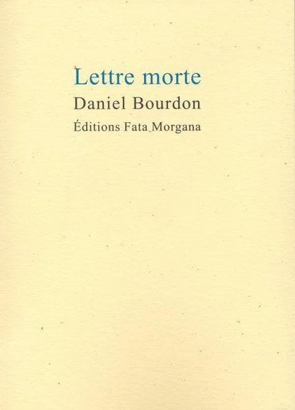 Lettre morte