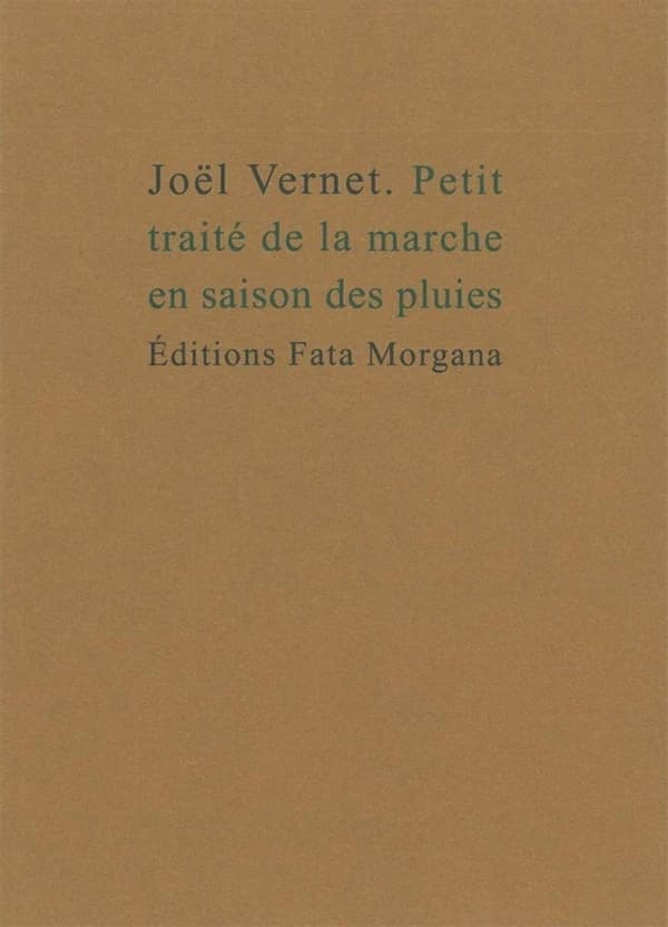Petit traité de la marche en saison des pluies