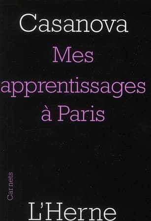 Mes apprentissages à Paris