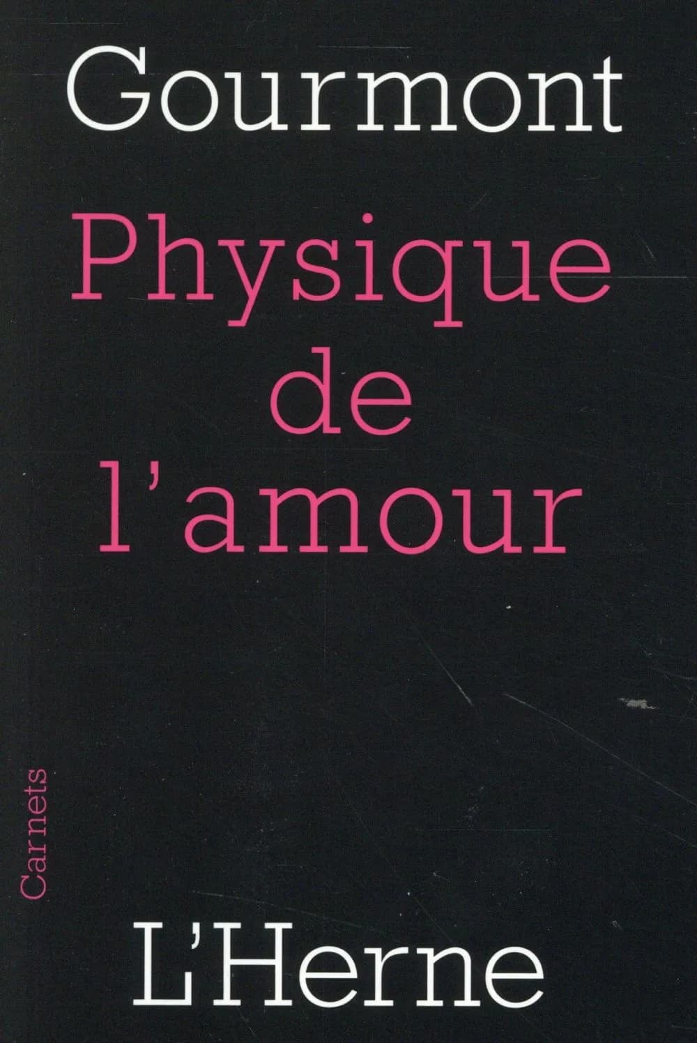 Physique de l'amour : essai sur l'instinct sexuel