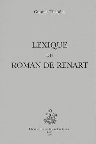 Lexique du Roman de Renart