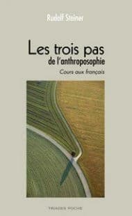 Les trois pas de l'anthroposophie : philosophie, cosmologie, religion, rédaction des dix conférences du cours français au Goetheanum du 6 au 15 septembre 1922, quatre articles parus dans la revue "Das Goetheanum" en octobre 1923