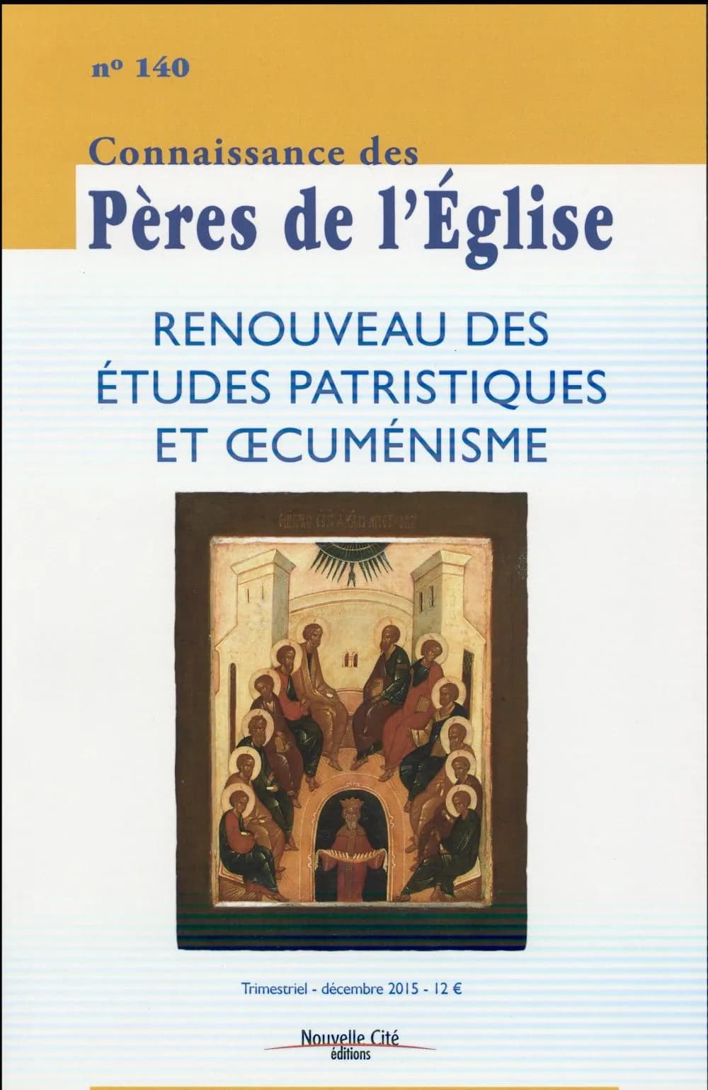 Connaissance des Pères de l'Eglise n.140 : Denys