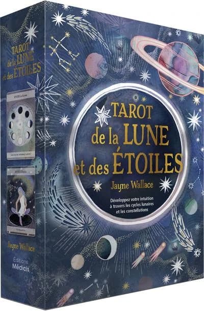 Tarot de la lune et des étoiles : Développez votre intuition à travers les cycles lunaires et les constellations