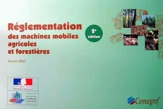 Réglementation des machines mobiles agricoles ou forestières (2e éd.) Ministère de l'agriculture et de la pêche, Direction des exploitations, de la politique sociale et de l'emploi ; CEMAGREF ; coordination, Urbain Arconte, Bruno Banas, Dominique Dufumier