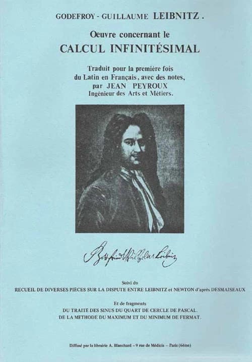 Oeuvre concernant le calcul infinitésimal