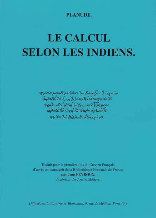Le calcul selon les Indiens