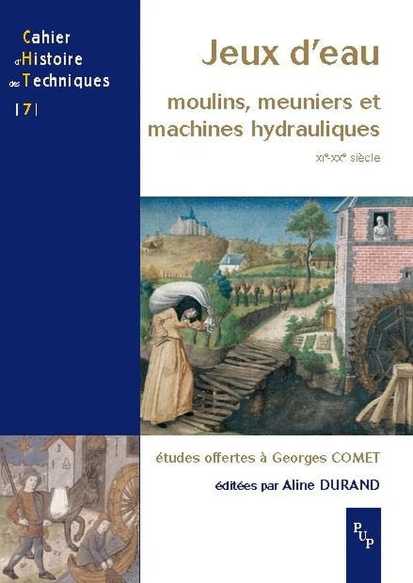 Jeux d'eau : moulins, meuniers et machines hydrauliques : XIe-XXe siècle : études offertes à Georges Comet