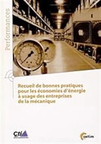 Recueil de bonnes pratiques pour les économies d'énergie