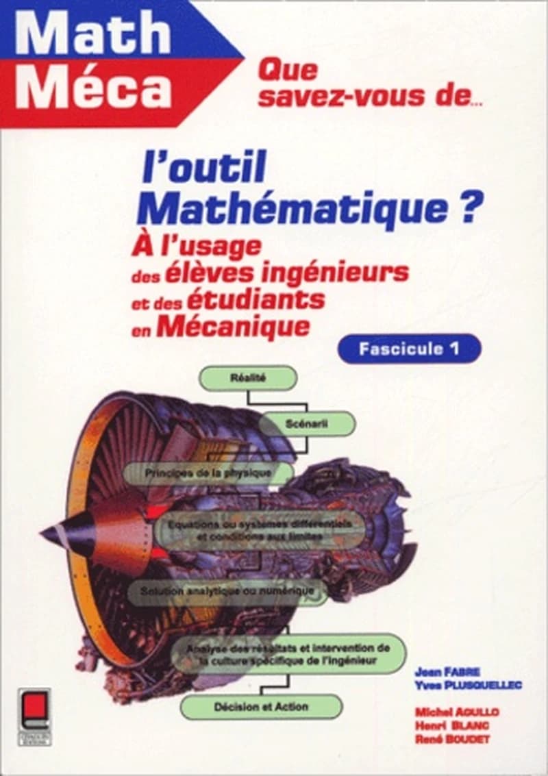 Mathématiques à l'usage des mécaniciens