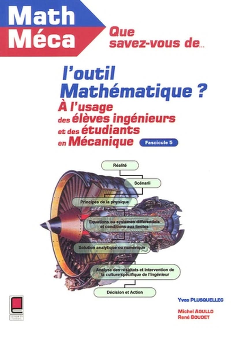 Mathématiques à l'usage des mécaniciens