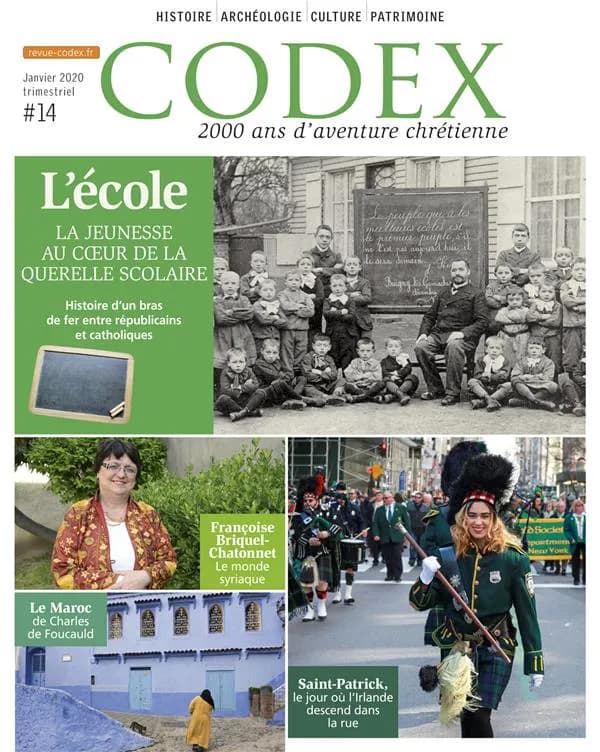 Codex n.14 : janvier 2020 ; la jeunesse au coeur de la querelle scolaire