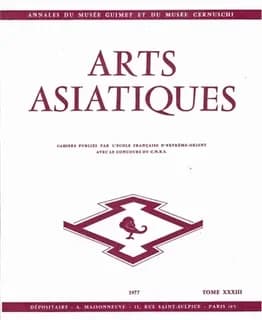 Arts asiatiques Tome 33 (1977)