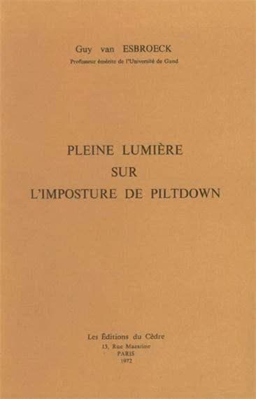 Pleine lumiere sur l'imposture de piltdown