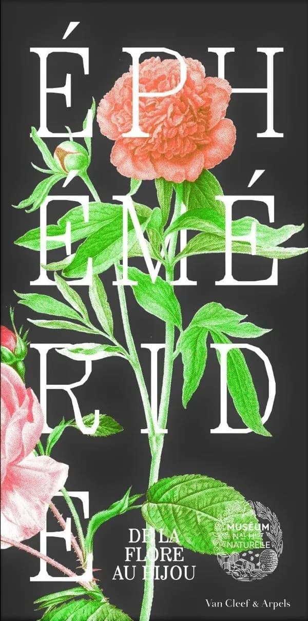 éphéméride ; de la flore au bijou