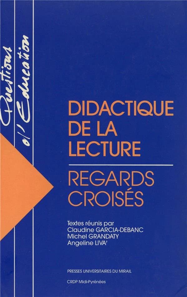 Didactique de la lecture : regards croisés : actes de la Rencontre Lecture organisée le 6 avril 1994 à l'IUFM de Toulouse en hommage à Eveline Charmeux