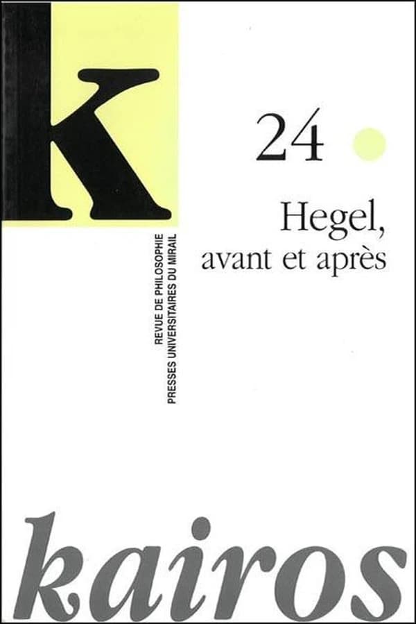 Hegel, avant et après