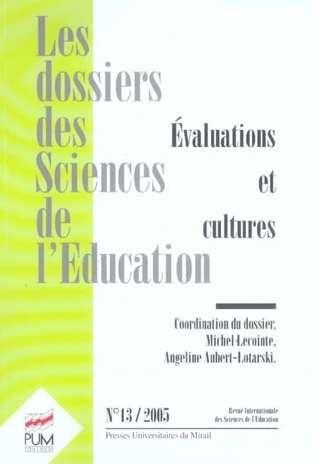 Evaluations et cultures