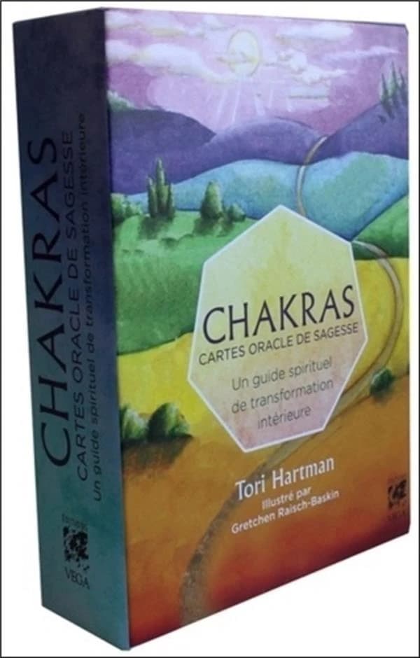 Chakras : Cartes oracle de sagesse : un guide spirituel de transformation intérieure