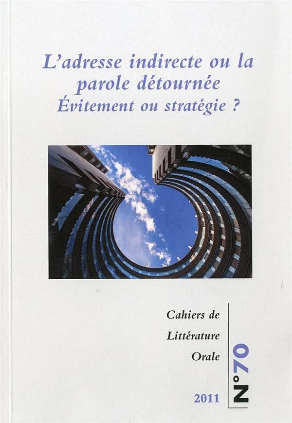 CAHIERS DE LITTERATURE ORALE