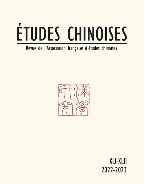 Études chinoises n.41