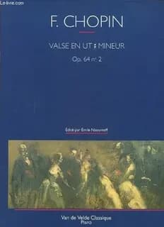 Valse en ut dièse mineur : op. 64 n° 2