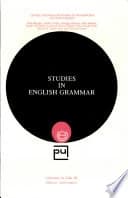 Studies in English Grammar