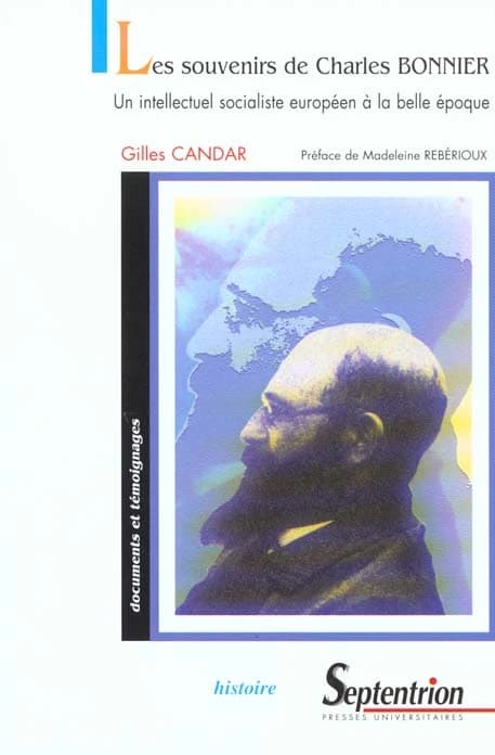 Les souvenirs de Charles Bonnier : un intellectuel socialiste européen à la Belle époque