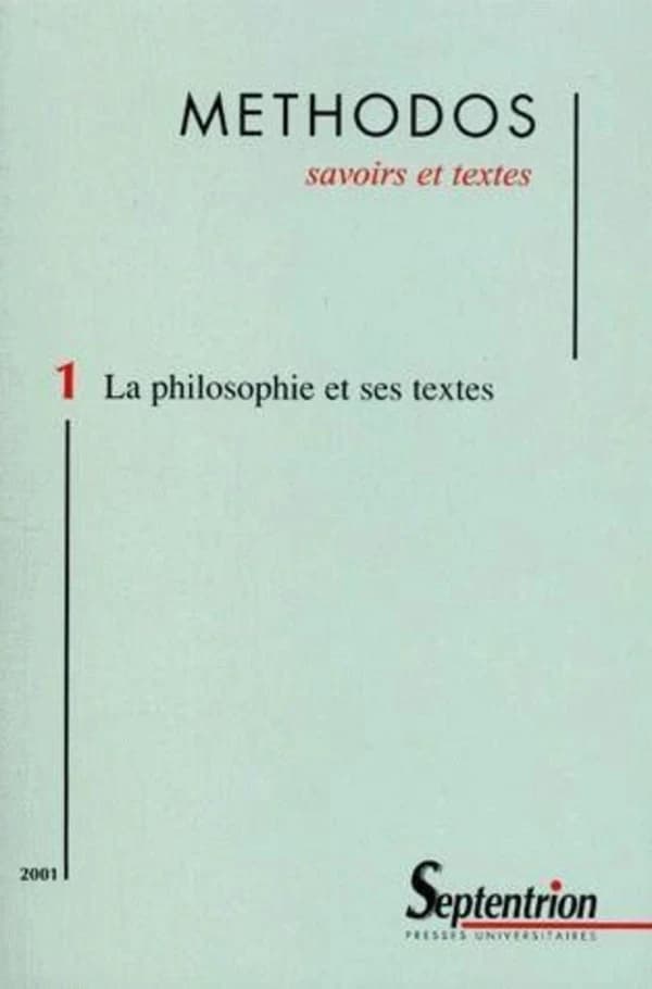 Methodos, n°1