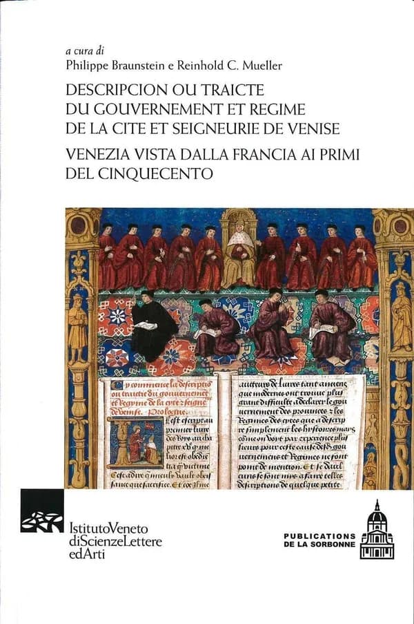 Descripcion ou Traicté du gouvernement et régime de la cité et seigneurie de Venise